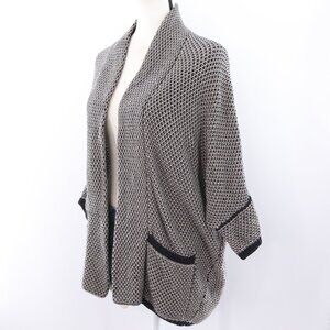 Splendid | Open‎ Front Cocoon Cardigan Small Silk Pockets